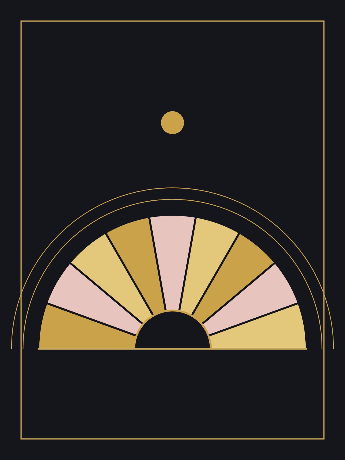 Gilded Fan